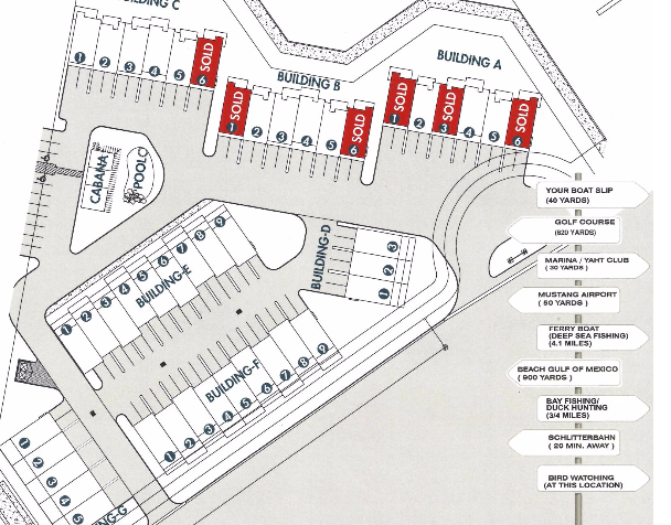 Airport Marina Townhomes Property Map